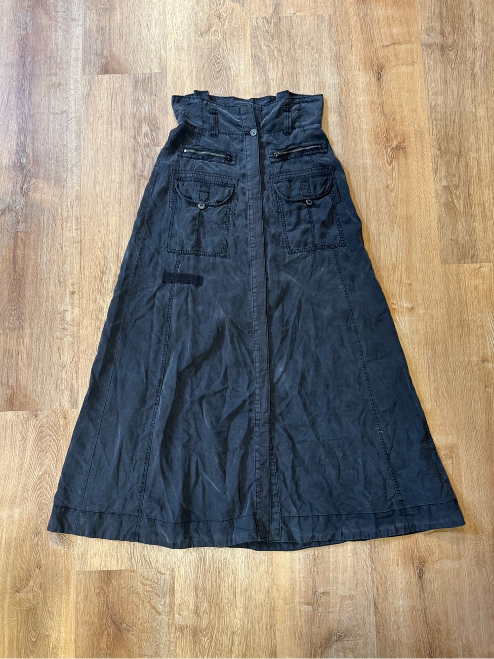 Free People Feeling of Falling Utility Maxi Skirt